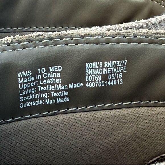 Sonoma Nadine Ankle Boots Booties Shoes in Taupe Women’s size 10 - Picture 11 of 14